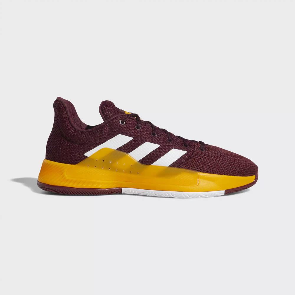 Adidas Pro Bounce Madness Low 2019 Tenis De Basketball Rojos Para Hombre (MX-36161)